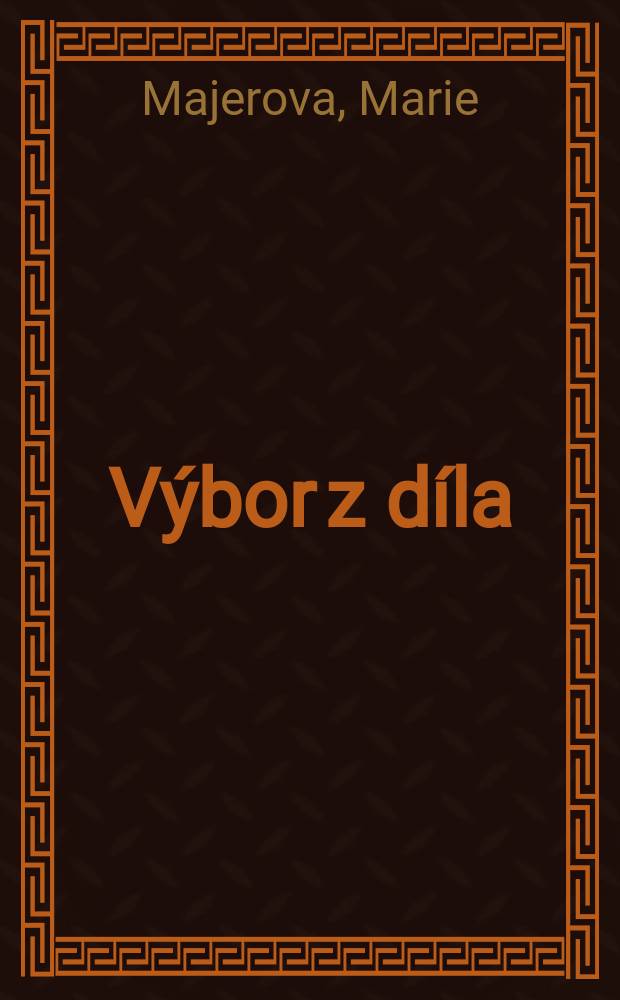 Výbor z díla