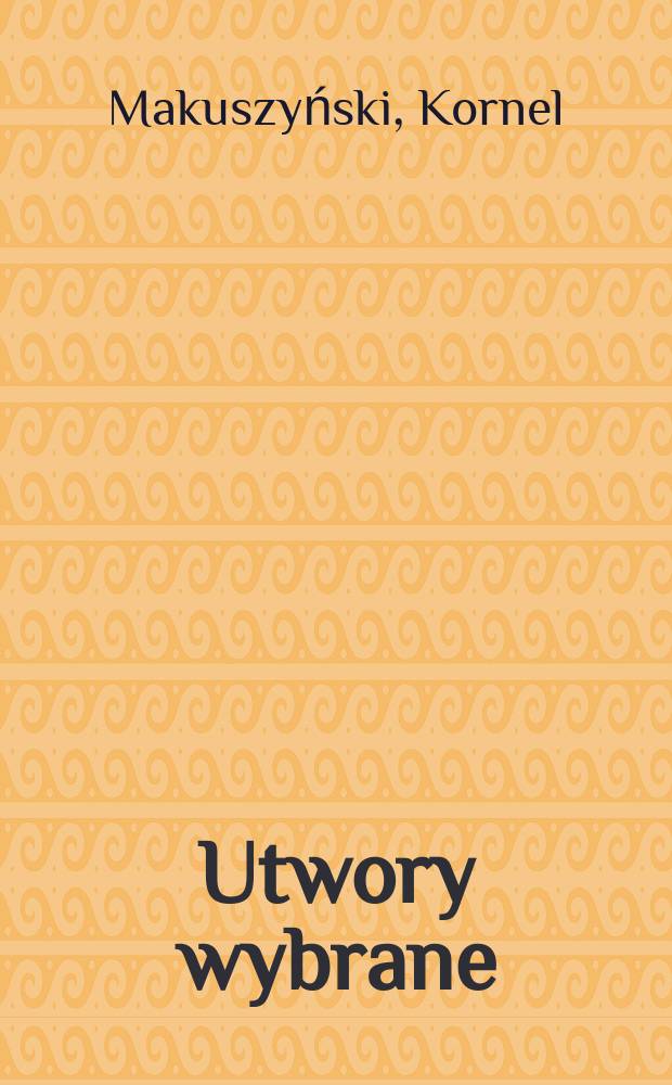 Utwory wybrane