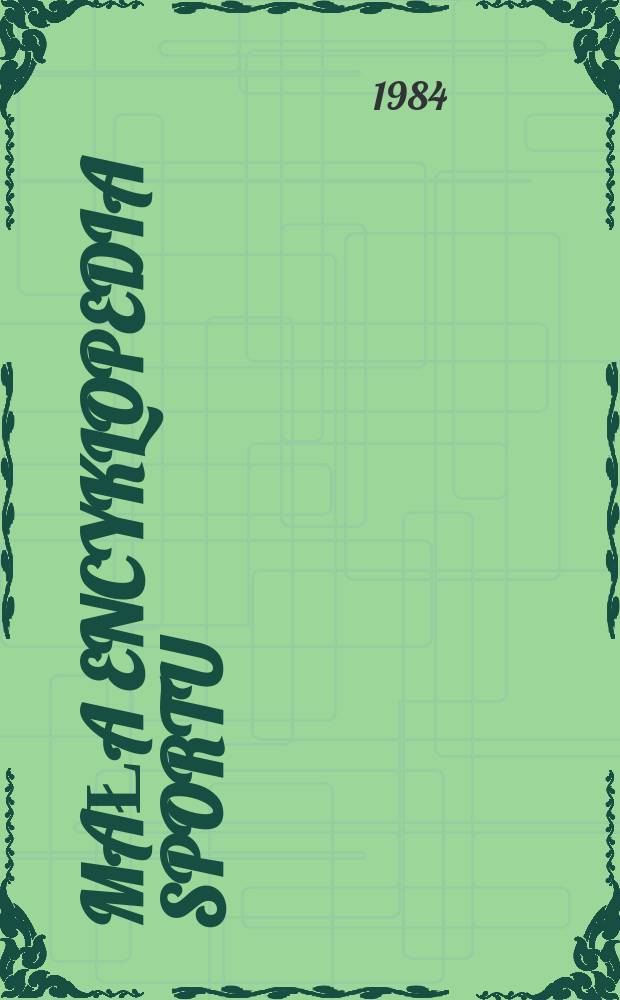 Mała encyklopedia sportu