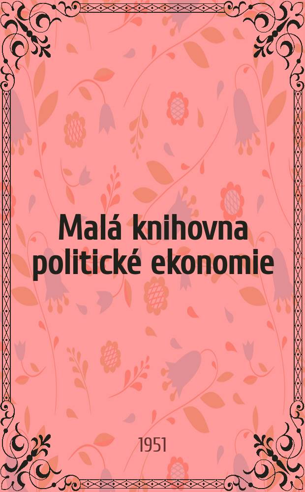 Malá knihovna politické ekonomie