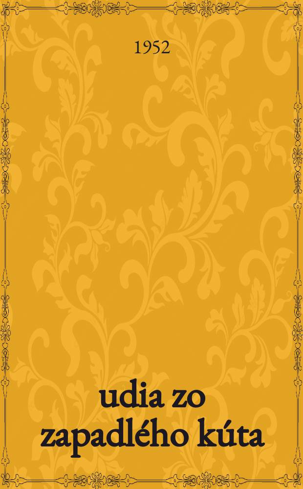 Ľudia zo zapadlého kúta