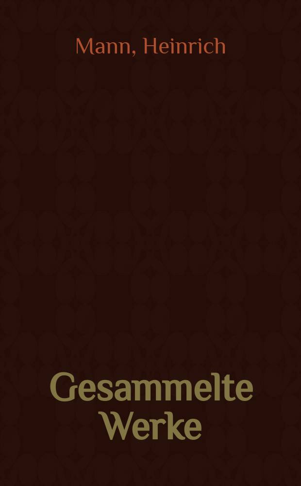 Gesammelte Werke
