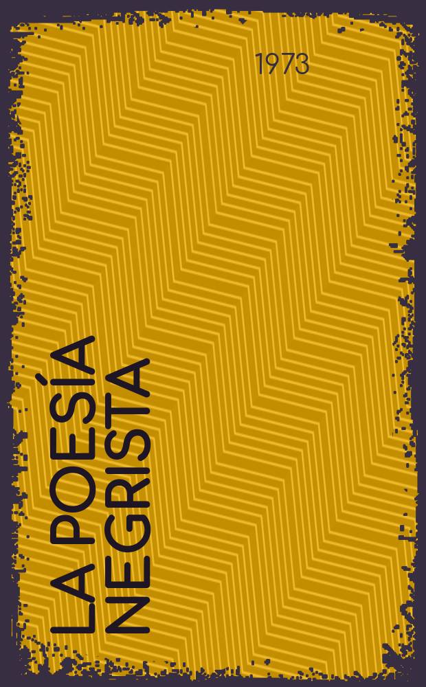 La poes&iacute;a negrista