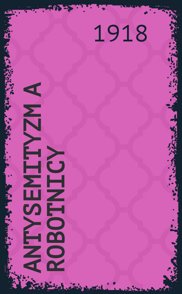 Antysemityzm a robotnicy