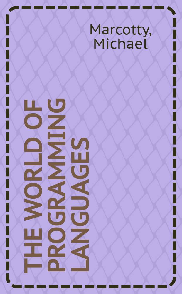 The world of programming languages