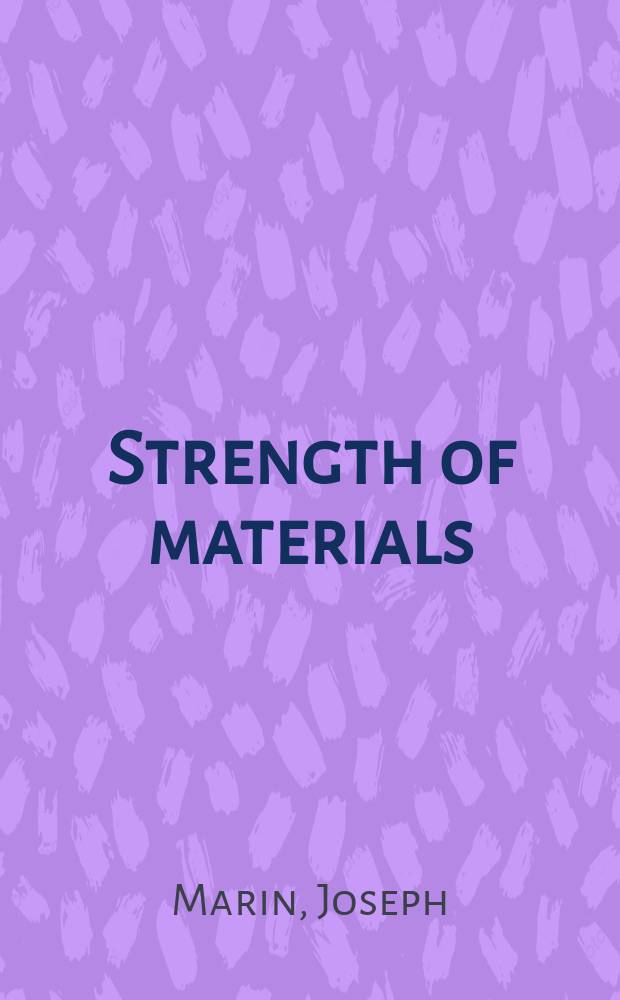 Strength of materials