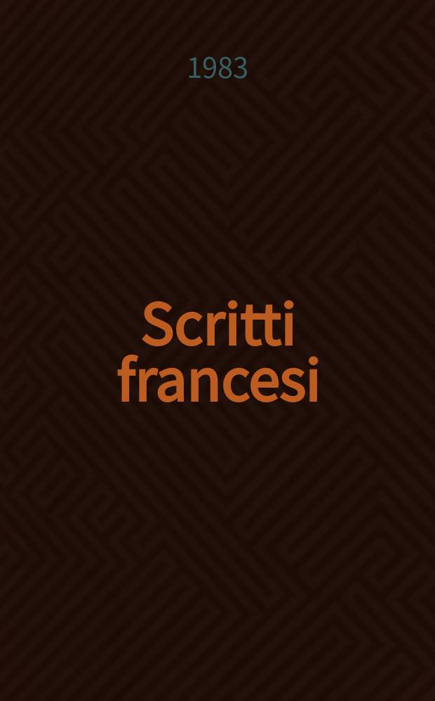 Scritti francesi