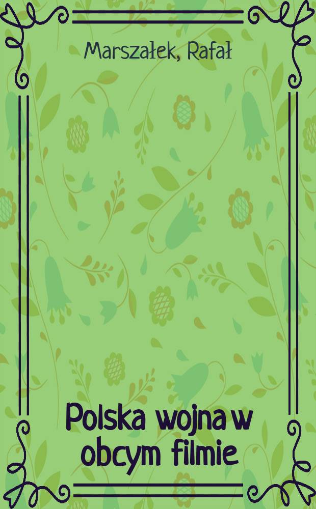 Polska wojna w obcym filmie