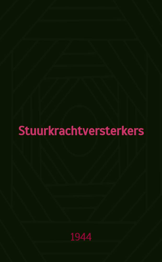 Stuurkrachtversterkers