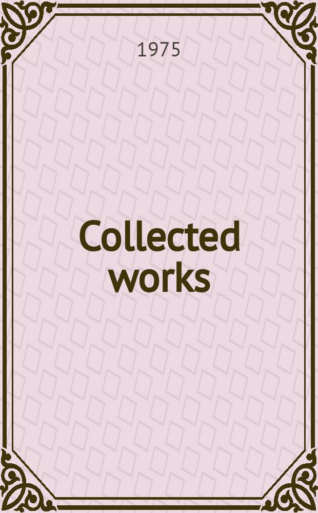 Collected works