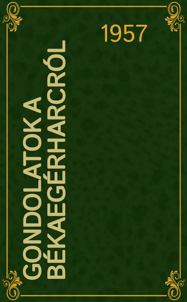 Gondolatok a Békaegérharcról