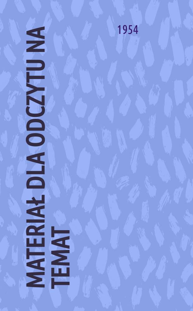 Materiał dla odczytu na temat: pochodzenie chrześcijaństwa