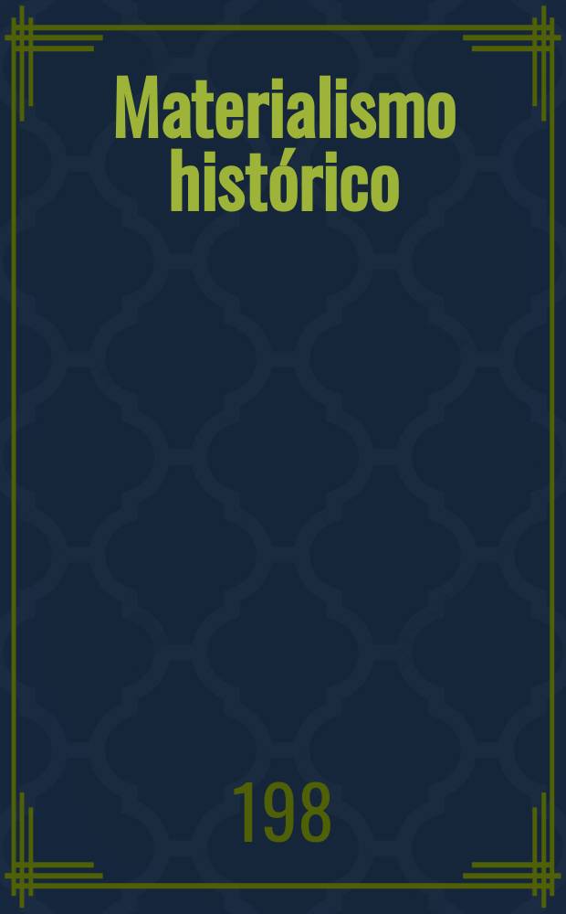 Materialismo histórico