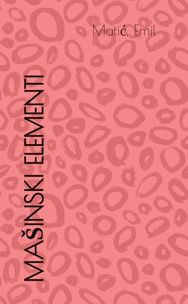 Ma&scaron;inski elementi