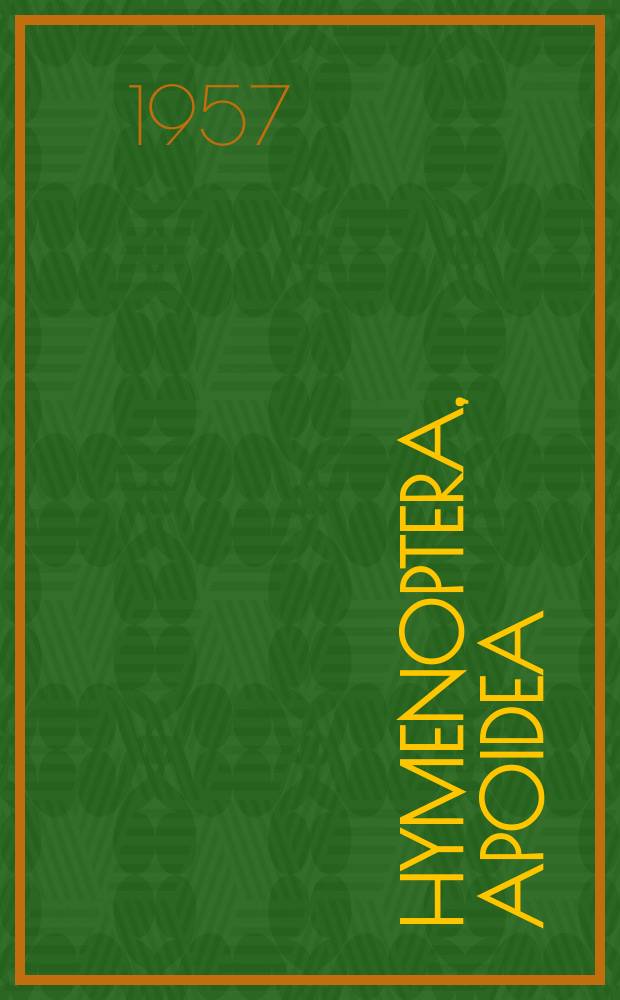 Hymenoptera, Apoidea