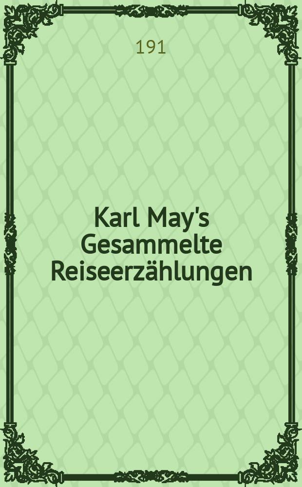 Karl May's Gesammelte Reiseerzählungen