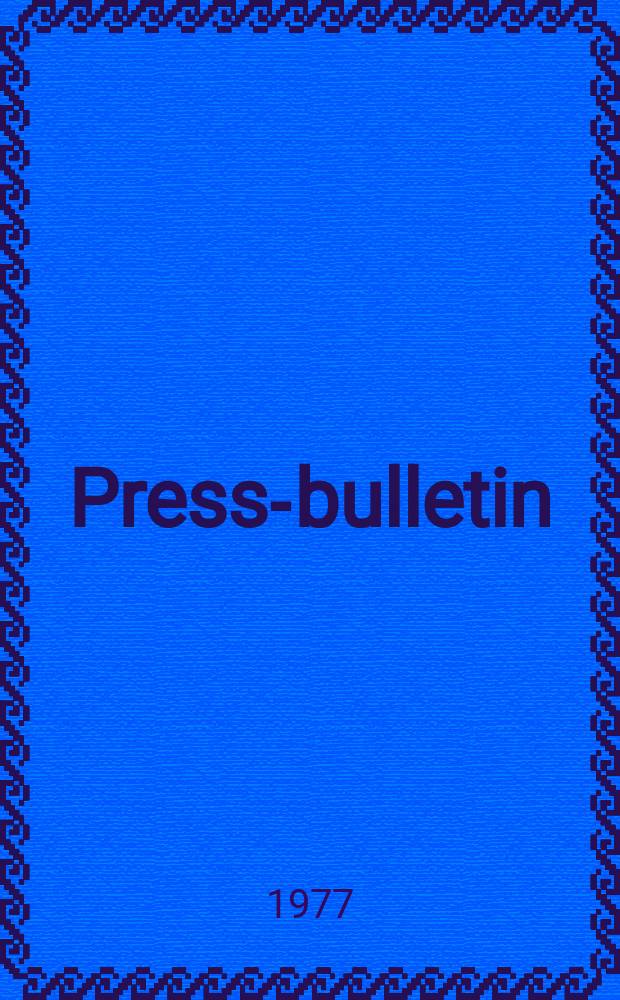 Press-bulletin