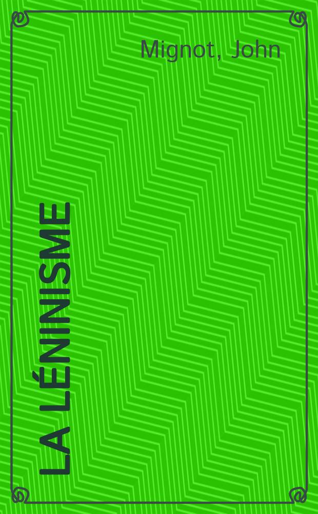 La léninisme