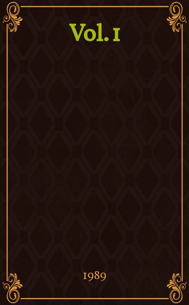 Vol. 1