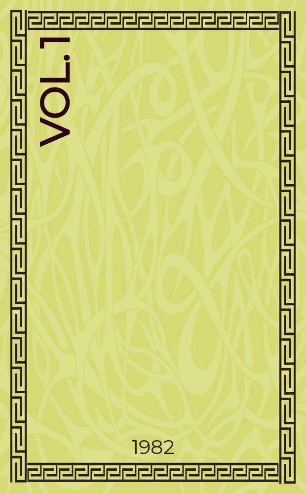 Vol. 1