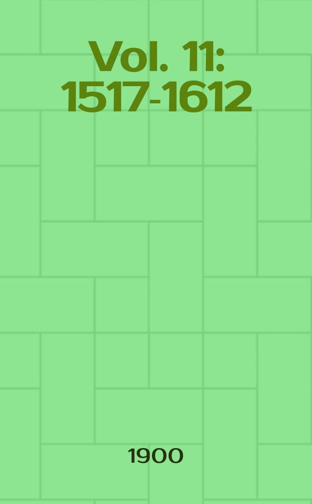 Vol. 11 : 1517-1612