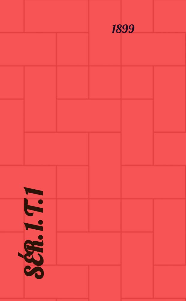 S&eacute;r. 1. T. 1
