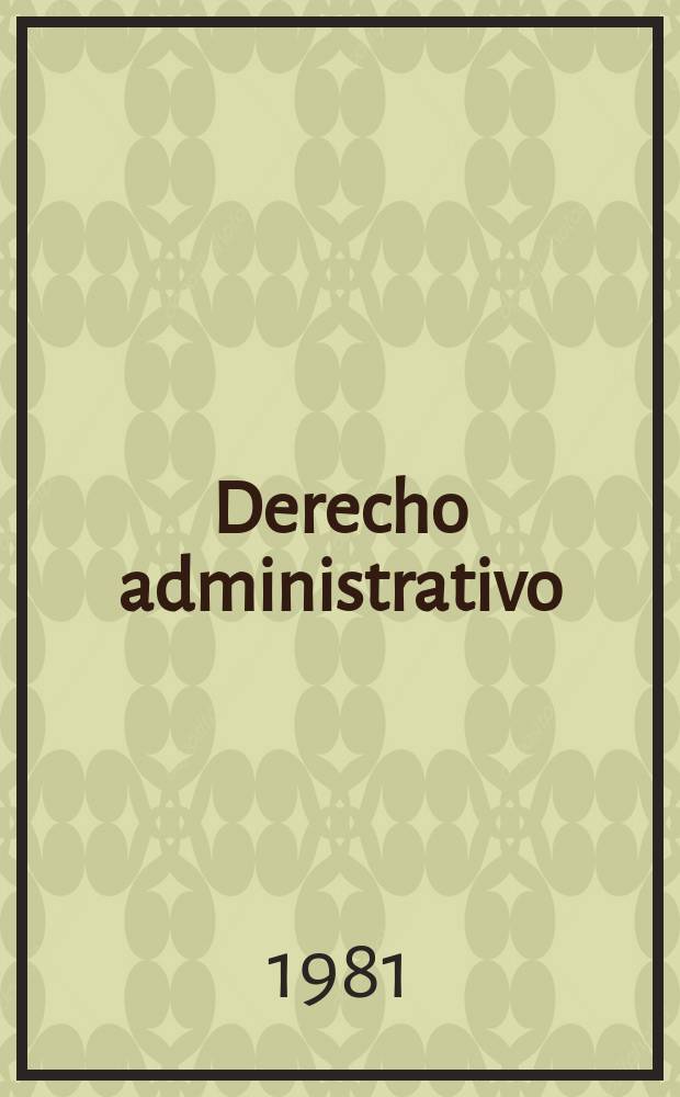 4 : Derecho administrativo