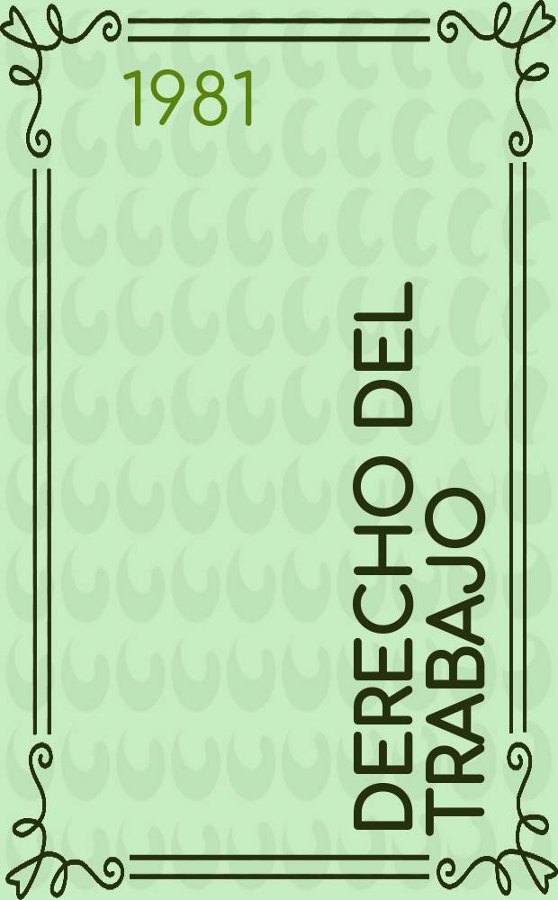 12 : Derecho del trabajo