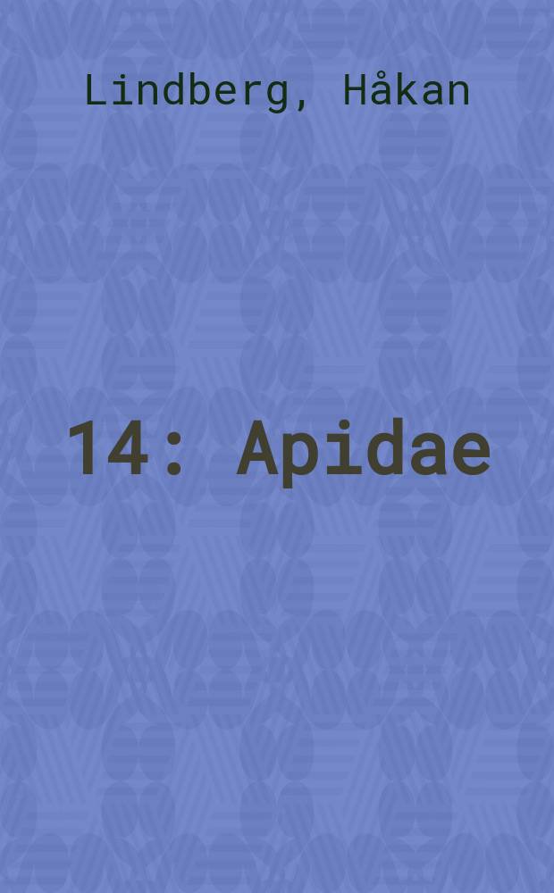[14] : [Apidae