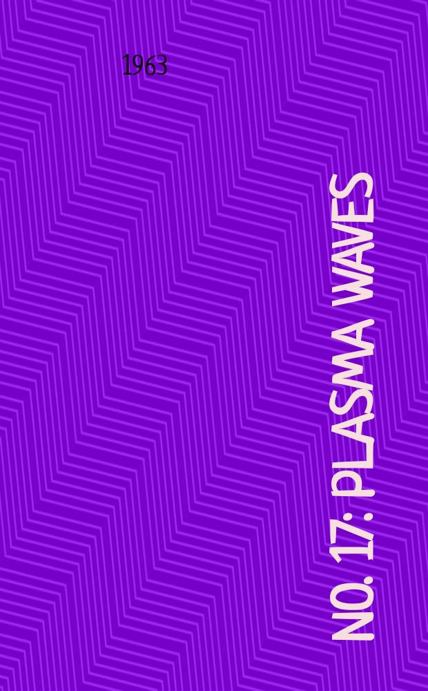 No. 17 : Plasma waves