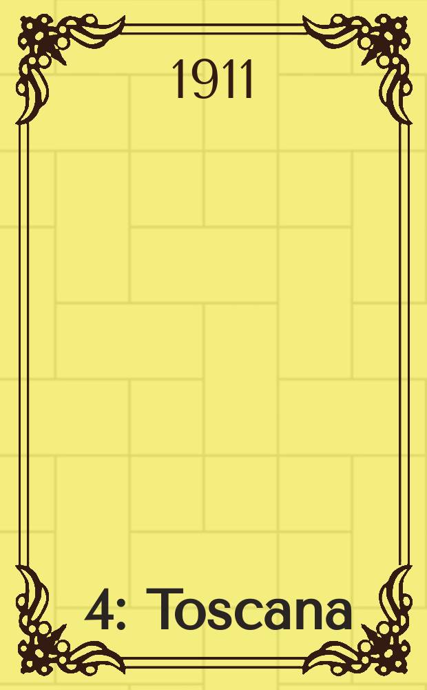 [4] : Toscana