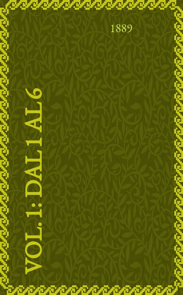 Vol. 1 : Dal 1 al 6