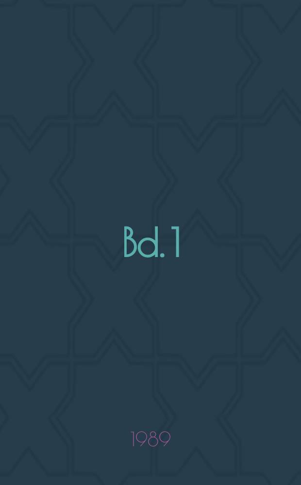 Bd. 1