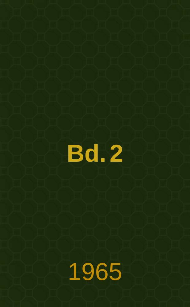 Bd. 2