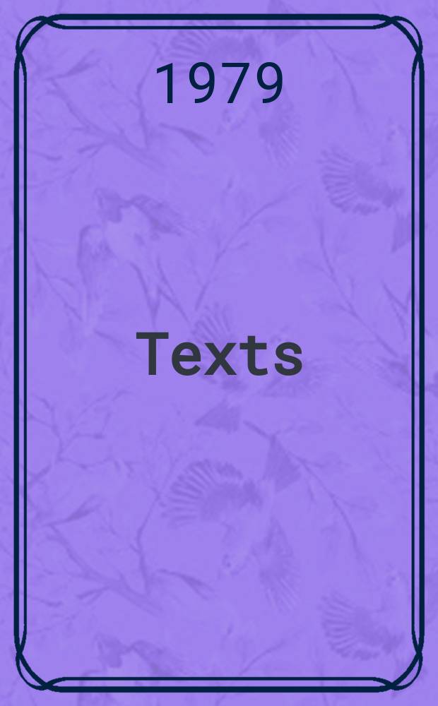 2 : Texts