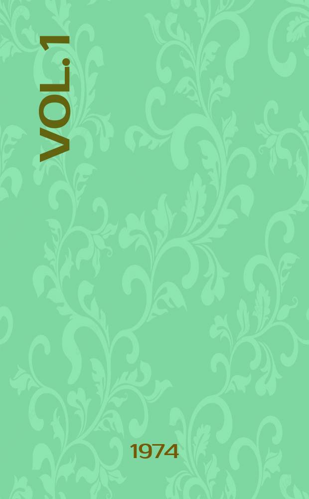 Vol. 1