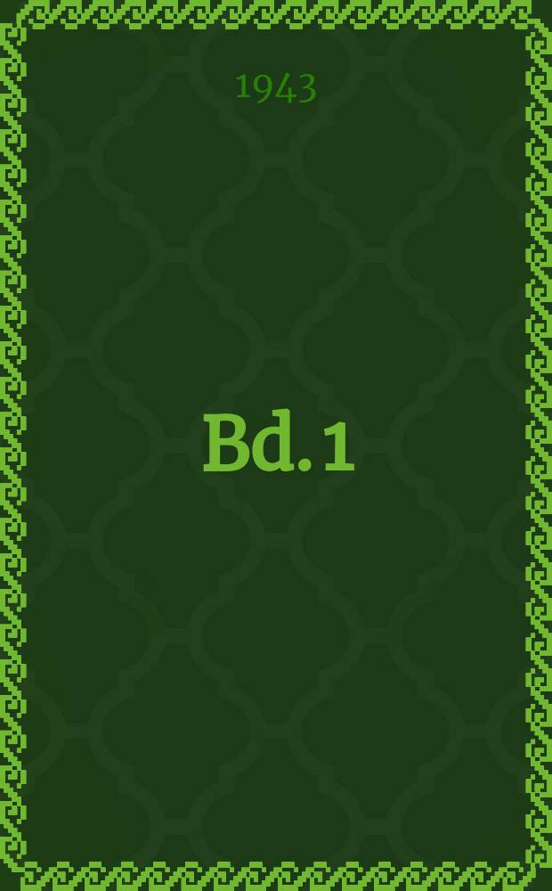 Bd. 1