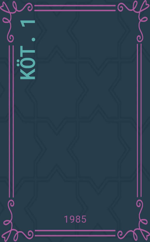 Köt. 1
