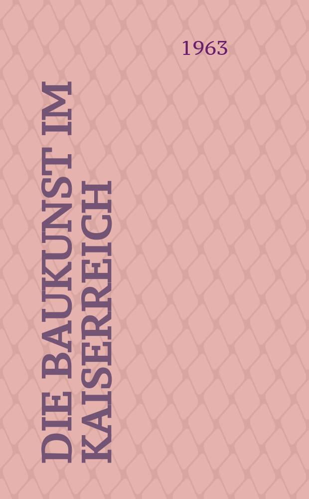 4 : Die Baukunst im Kaiserreich