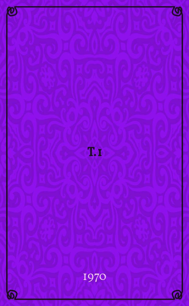 T. 1