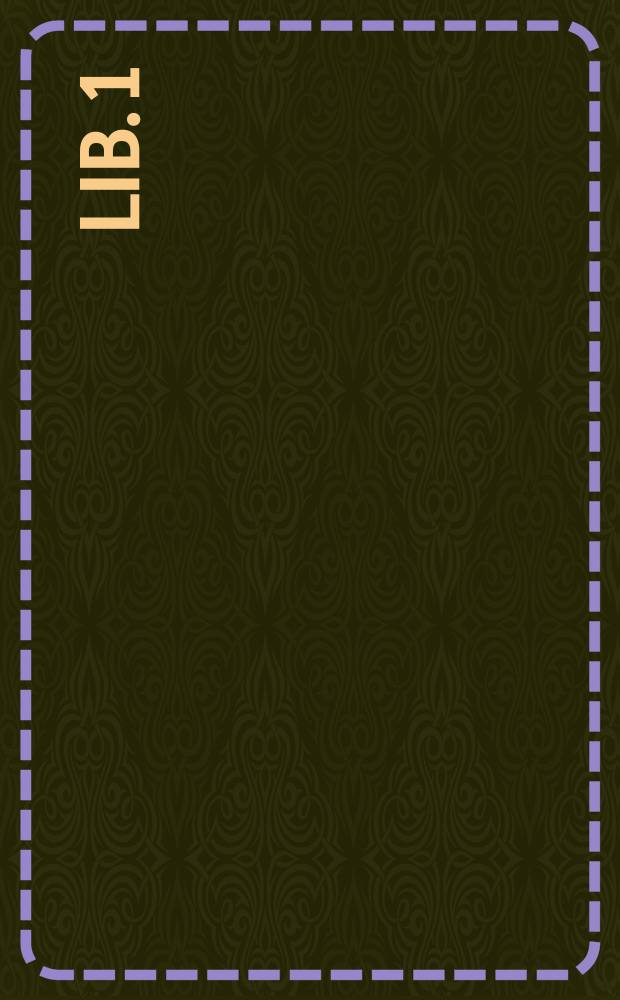 Lib. 1