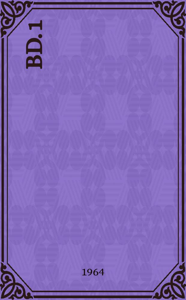 Bd. 1