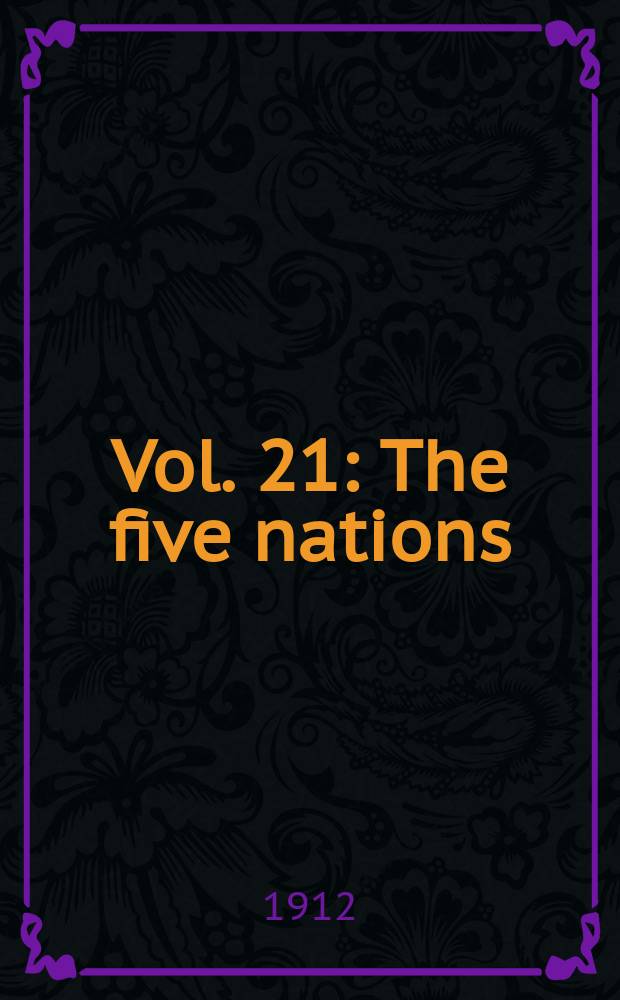 [Vol. 21] : The five nations