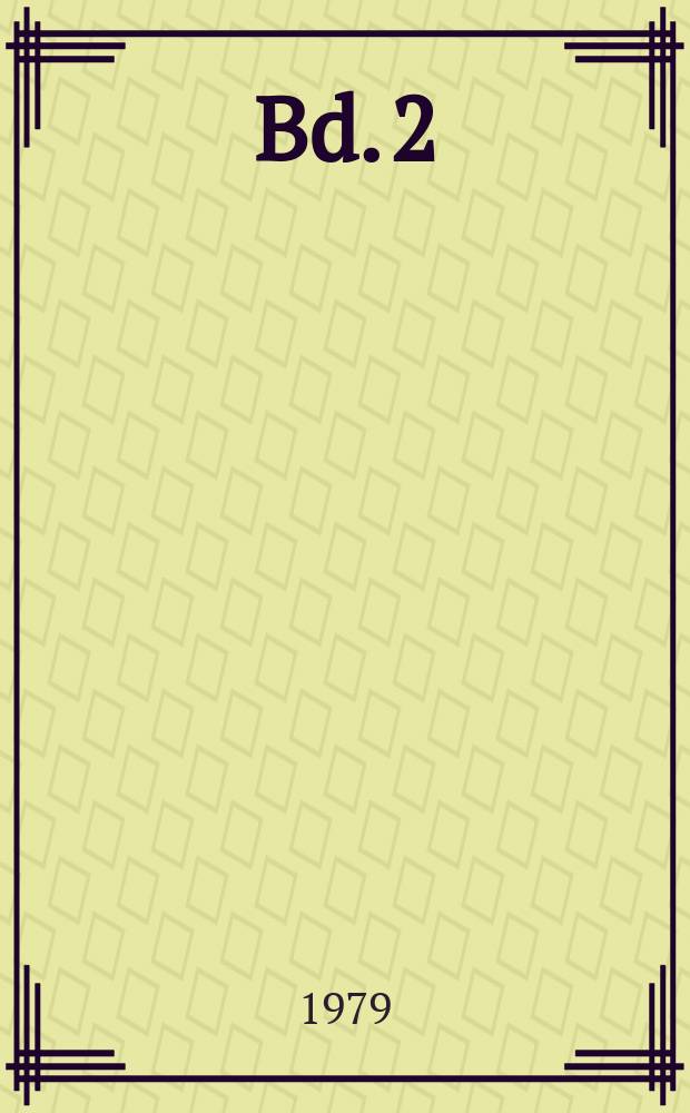 Bd. 2