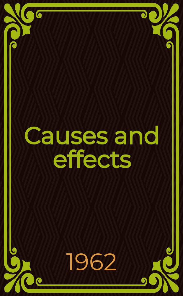 2 : Causes and effects