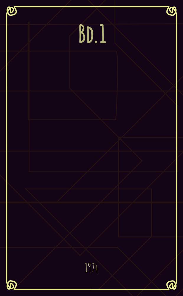 Bd. 1