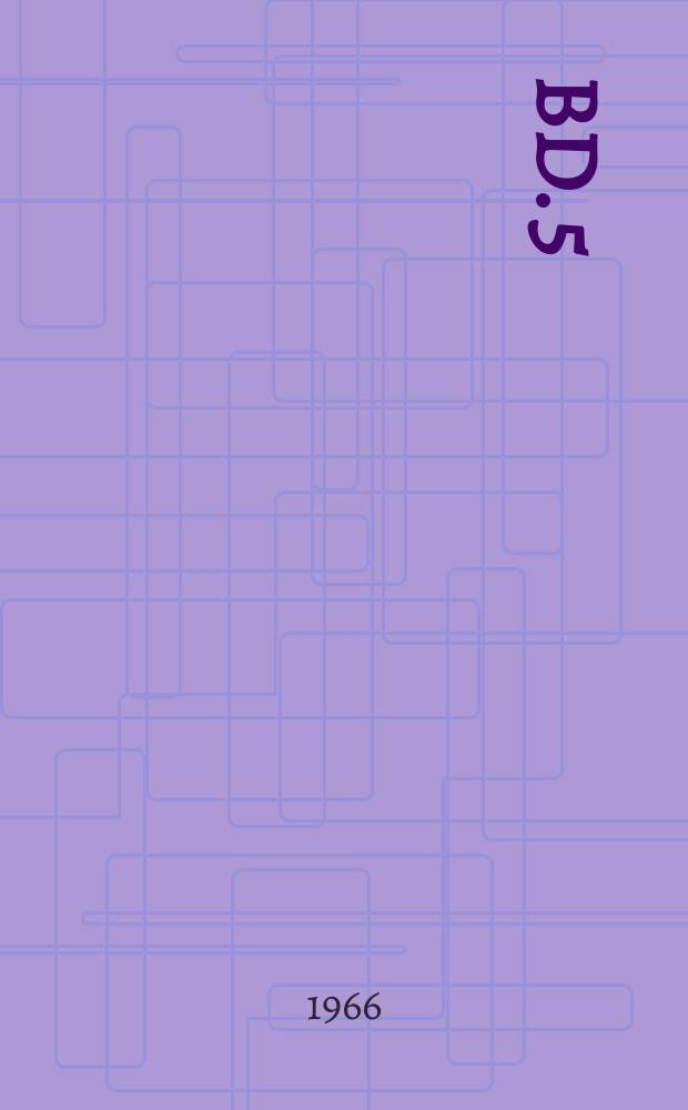 Bd. 5
