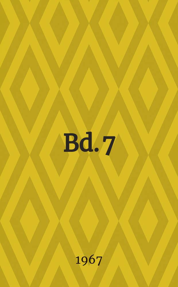 Bd. 7