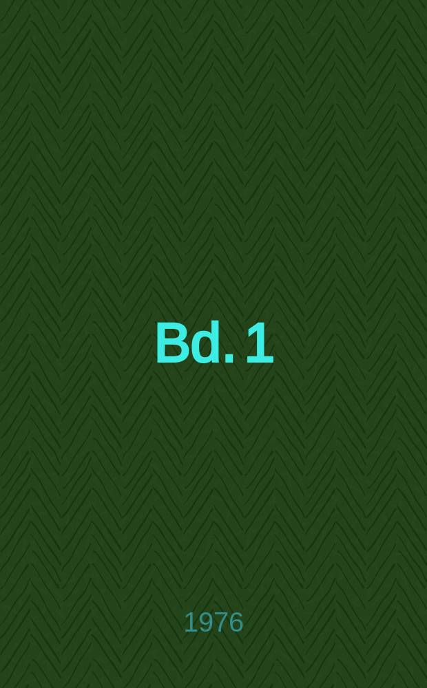 Bd. 1