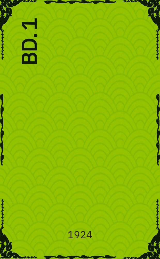 Bd. 1